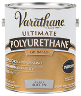 Varathane 9132 Polyurethane, Liquid, Clear, 1 gal, Can
